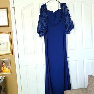 Navy Blue Gown NWT